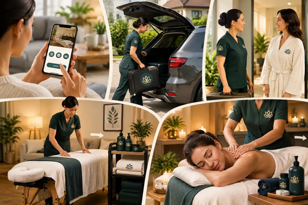 Mobile Spa Appointment Process: What to Expect