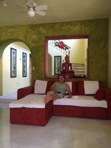 Relaxation Area at Matrix Massage in Cancun
